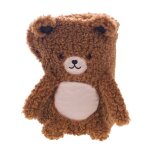 Plaid gaston l'ourson marron