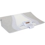 Plan inclin� 25� 3d wave (pour lit 60 x 120 cm) blanc, gris