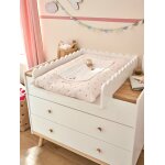 Plan � langer en bois feston 42 / 52cm blanc
