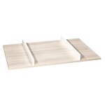 Plan � langer pour commode en bois - serena beige