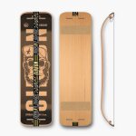 Planche d'equilibre slackline play black / wood