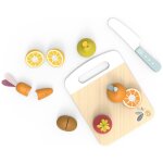 Planche fruits et l�gumes � d�couper multicolore