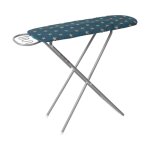 Planche  repasser toiles bleu