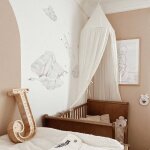 Planche de stickers enfants - cygnes blue