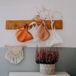 Planche de stickers enfants - petits lapins blanches brown