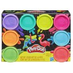 Play - doh arc en ciel 8 pack fluo multicolore