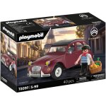 Playmobil 72097 - 2 cv d�capotable citro�n multicolore