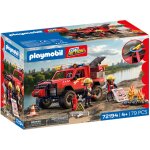 Playmobil 72194 - pick - up des pompiers et 2 figurines multicolore