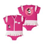Plouf! maillot de bain flottant enfant - madame rose fushsia