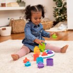 Plugzy plateau trieur de formes multicolore Plugzy plateau trieur de formes multicolore