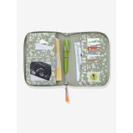Pochette carnet de sant� l�ssig vert d'eau