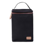 Pochette repas isotherme 2, 8 l noir / rose
