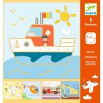 Pochoirs transports multicolore