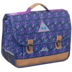 Poids plume - cartable 35 cm primaire - marine fleuri - ultra l�ger bleu