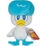 Pokmon quaxly plush - peluche 20, 3 cm avec dtails authentiques bleu