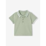 Polo bb personnalisable vert sauge