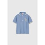 Polo enfant bleu