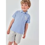 Polo enfant bleu