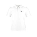 Polo enfant en coton blanc. noir