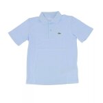 Polo enfant en coton bleu ciel