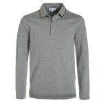 Polo enfant en coton gris fonc�