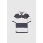 Polo enfant en coton multicolore