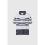 Polo enfant coton ray� multicolore