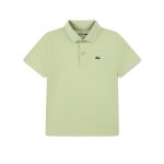Polo enfant en coton vert pastel