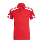 Polo enfant manches courtes  bandes - squadra rouge