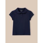 Polo en maille piqu�e - coton biologique marine