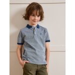 Polo garon - coton bio cyrillus marine
