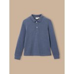 Polo gar�on en coton biologique nuit