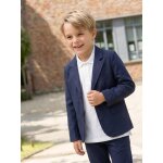 Polo gar�on manches courtes broderie poitrine blanc