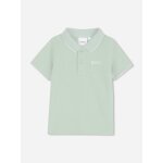 Polo gar�on � manches courtes vert