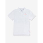 Polo levi's garon manches courtes blanc