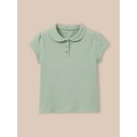 Polo en maille piqu�e - coton biologique amande