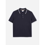 Polo � manches courtes bleu