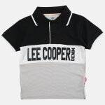 Polo manches courtes garcon gar�on imprim� col chemise gris