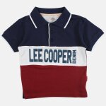 Polo manches courtes garcon gar�on imprim� col chemise rouge