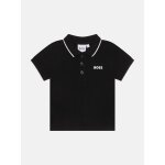 Polo manches courtes noir
