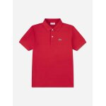 Polo  manches courtes rouge