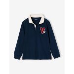 Polo manches longues gar�on marine