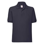 Polo polyester 65 / 35 bleu marine sombre Polo polyester 65 / 35 bleu marine sombre