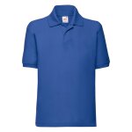 Polo polyester 65 / 35 bleu roi Polo polyester 65 / 35 bleu roi