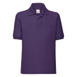 Polo polyester 65 / 35 violet