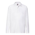 Polo polyester blanc