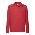 Polo polyester rouge