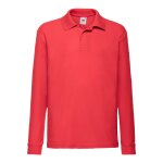 Polo polyester rouge
