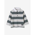 Polo rugby b�b� coton biologique vert