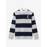 Polo rugby gris
